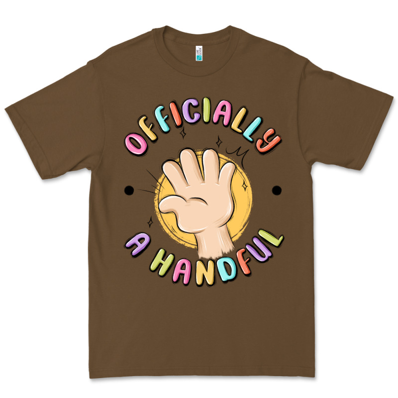 Officially A Handful Premium Tee by MaliasSmallBusiness | Teevron