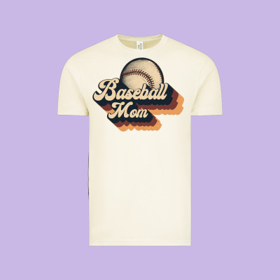 Baseball Mom Vintage Tee Designed By Jahusdesignshop