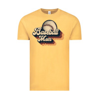 Vintage Mustard baseball mom Vintage Tee - JahusDesignShop
