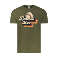 Vintage Olive baseball mom Vintage Tee - JahusDesignShop