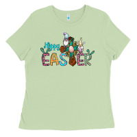 Matcha cross rabbit gnomes happy easter Ladies Tee - Jasminsmagicworld