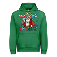 Emerald ho ho ho im loaded Urban Hoodie - CowhideDigitalArt