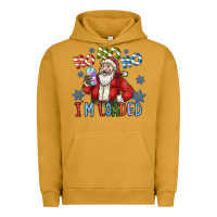 Pigment Peanut Butter ho ho ho im loaded Urban Hoodie - CowhideDigitalArt