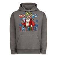 Pigment Tornado ho ho ho im loaded Urban Hoodie - CowhideDigitalArt