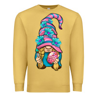 Antique Gold Easter Gnome Premium Sweatshirt - BundleAndBundleShop