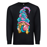 Black Easter Gnome Premium Sweatshirt - BundleAndBundleShop