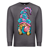Charcoal Heather Easter Gnome Premium Sweatshirt - BundleAndBundleShop