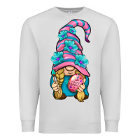 Dove Grey Easter Gnome Premium Sweatshirt - BundleAndBundleShop