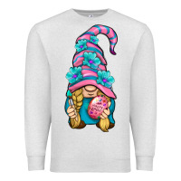 Oatmeal Heather Easter Gnome Premium Sweatshirt - BundleAndBundleShop