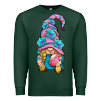 Sports Green Easter Gnome Premium Sweatshirt - BundleAndBundleShop