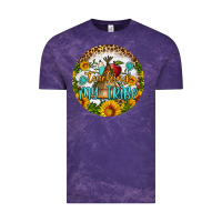 Cloud Purple teaching my tribe round earring Vintage Tee - BundleAndBundleShop