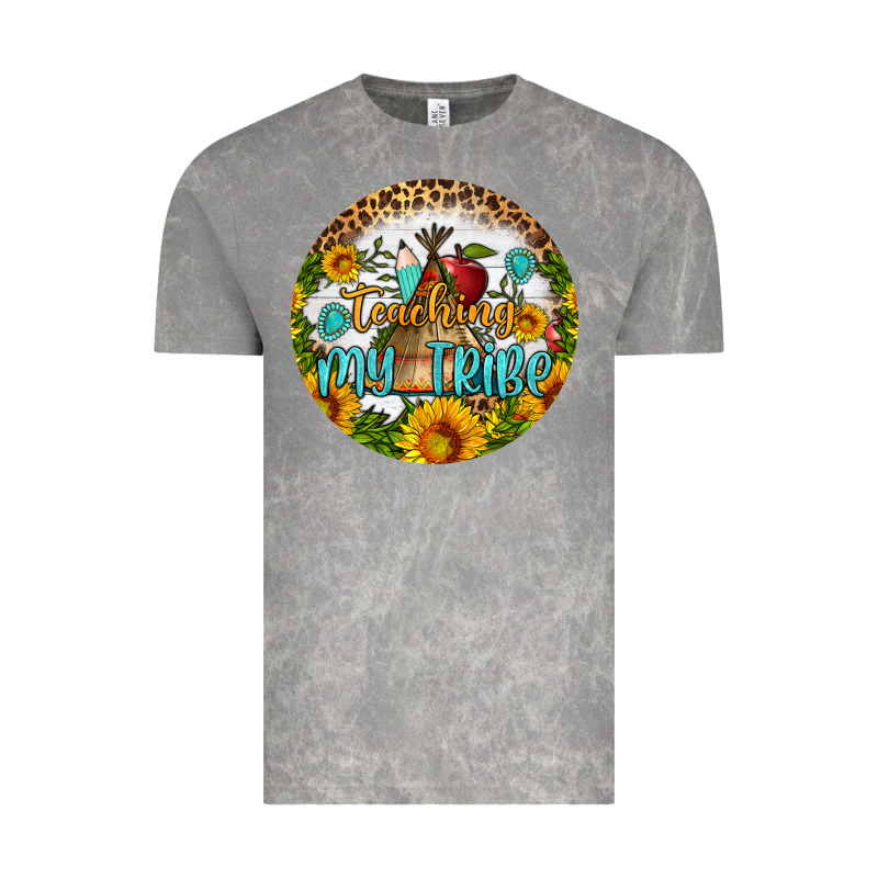 Teaching My Tribe Round Earring Vintage Tee by BundleAndBundleShop | Teevron