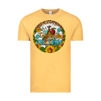 Vintage Mustard teaching my tribe round earring Vintage Tee - BundleAndBundleShop