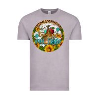Vintage Zinc teaching my tribe round earring Vintage Tee - BundleAndBundleShop