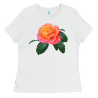White chicago peace rose Ladies Tee - LillyAllenDesigns