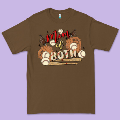 Mama Of Both Premium Tee Designed By Maliassmallbusiness
