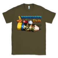 Army Green kindergarten dude Classic Tee - BundleAndBundleShop