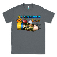 Charcoal Heather kindergarten dude Classic Tee - BundleAndBundleShop
