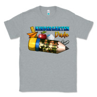 Heather Grey kindergarten dude Classic Tee - BundleAndBundleShop