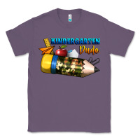 Lavender kindergarten dude Classic Tee - BundleAndBundleShop
