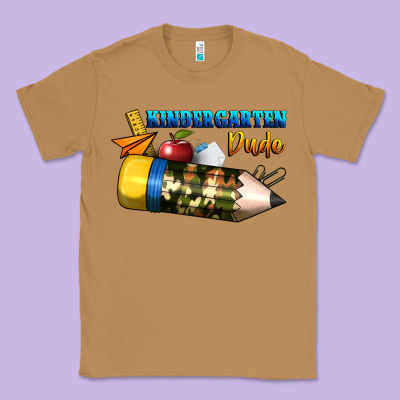 Kindergarten Dude Classic Tee Designed By Bundleandbundleshop
