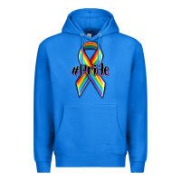 True Royal pride lgbtq awareness ribbon Premium Hoodie - OliviaCreatesArt