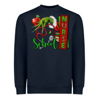 Christmas Character Nurse Heavyweight Sweatshirt | Teevron