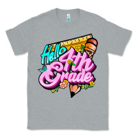 Heather Grey hello 4th grade Classic Tee - JahusDesignShop