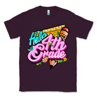 Plum hello 4th grade Classic Tee - JahusDesignShop