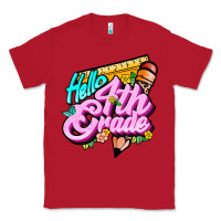 Red hello 4th grade Classic Tee - JahusDesignShop