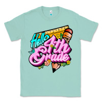 Seafoam hello 4th grade Classic Tee - JahusDesignShop
