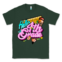 Sports Green hello 4th grade Classic Tee - JahusDesignShop