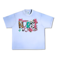 Grape Ice nurse Urban Heavy Tee - LillyAllenDesigns