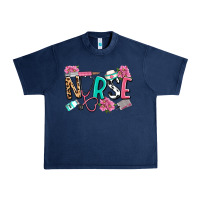 Navy nurse Urban Heavy Tee - LillyAllenDesigns
