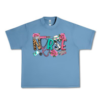 Pebble Blue nurse Urban Heavy Tee - LillyAllenDesigns