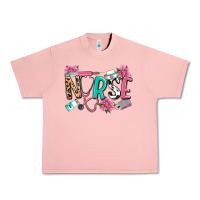 Salmon nurse Urban Heavy Tee - LillyAllenDesigns