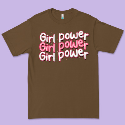 Girl Power Premium Tee Designed By Maliassmallbusiness