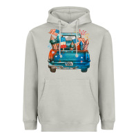 Moon Dust Customize USA truck Heavyweight Hoodie - FaDigitalArtStudio
