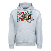 Heather Grey christmas nurse qma Urban Hoodie - CowhideDigitalArt