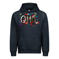 Navy christmas nurse qma Urban Hoodie - CowhideDigitalArt