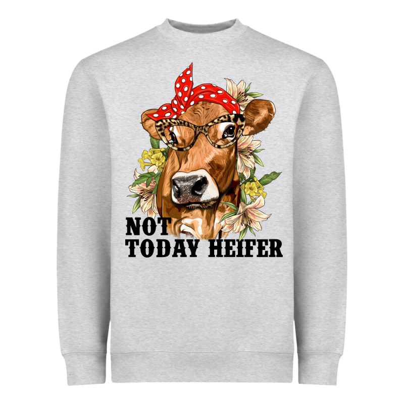 Cute Heifer Heavyweight Sweatshirt by texasbilliewilder | Teevron