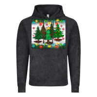 Vintage Black christmas trees tumbler Vintage Hoodie - BundleAndBundleShop