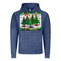Vintage Denim christmas trees tumbler Vintage Hoodie - BundleAndBundleShop