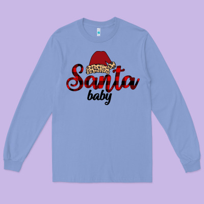 Santa Baby Long Sleeve Tee Designed By Bettercallsaul