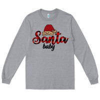 Heather Grey Santa Baby Long Sleeve Tee - Bettercallsaul