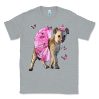 Heather Grey Baby Hyena With Tutu Classic Tee - LillyAllenDesigns
