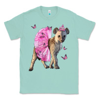 Seafoam Baby Hyena With Tutu Classic Tee - LillyAllenDesigns