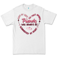 White side by or miles apart friends will always be conn Premium Tee - MaliasSmallBusiness