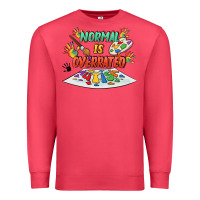 Cardinal Normal Is Overrated Premium Sweatshirt - FaDigitalArtStudio