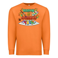 Carrot Normal Is Overrated Premium Sweatshirt - FaDigitalArtStudio